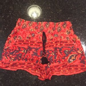 Band of Gypsies smocked waist shorts